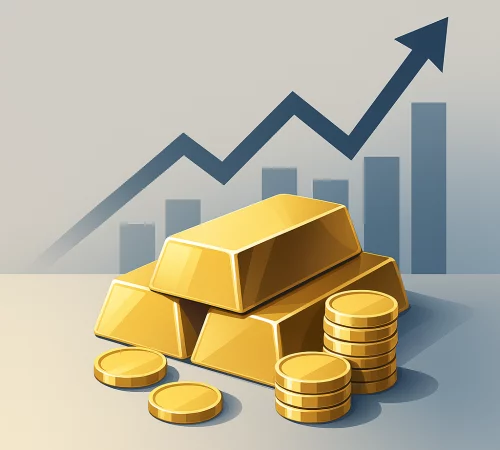 Le prix de l’or s’envole Le prix de l’or s’envole en 2025